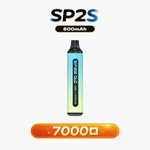 SP2S GLO 7000 系列 8ml 數位巨量裝續航抽超久 充電超快不必等 30mg 丁鹽順滑擊喉 Mesh 工藝極速傳導 台灣現貨